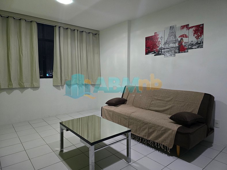 Apartamento de 1 quarto mobiliado no Universitário